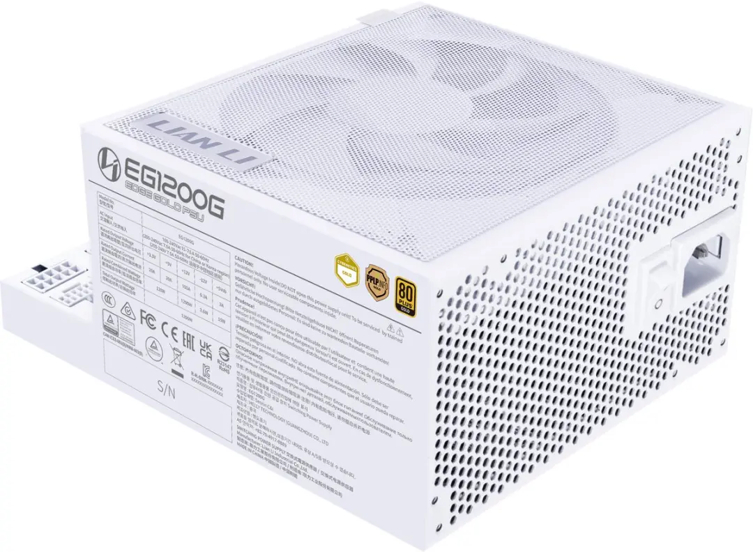 Lian Li EG1200G SFX Voeding 1200W - Wit
