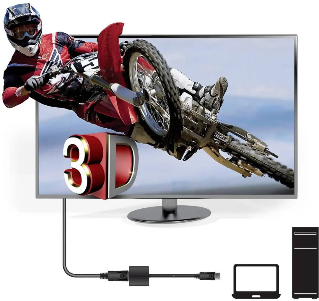 Club 3D CAC-2070 DisplayPort naar HDMI 2.0 Adapter - Zwart