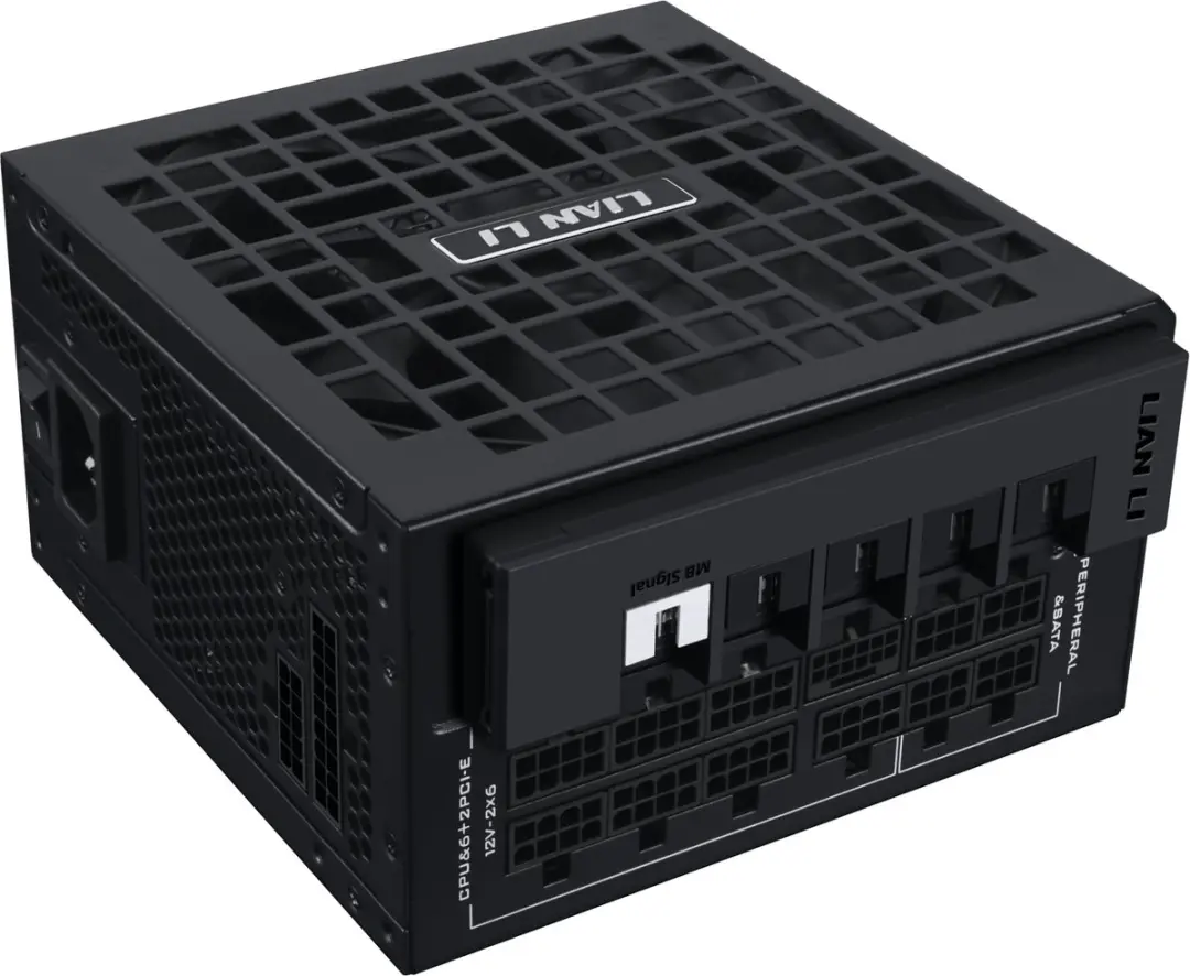 Lian Li RS1000G Voeding 1000W - ATX 20+4 pin - Zwart
