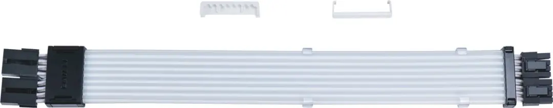 Lian Li Strimer Wireless 2x8 Pin Verlengsnoer - Transparant Wit