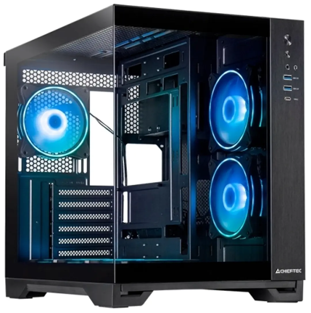 Chieftec Visio GM-30B-TG-OP Tempered Glass Cube
