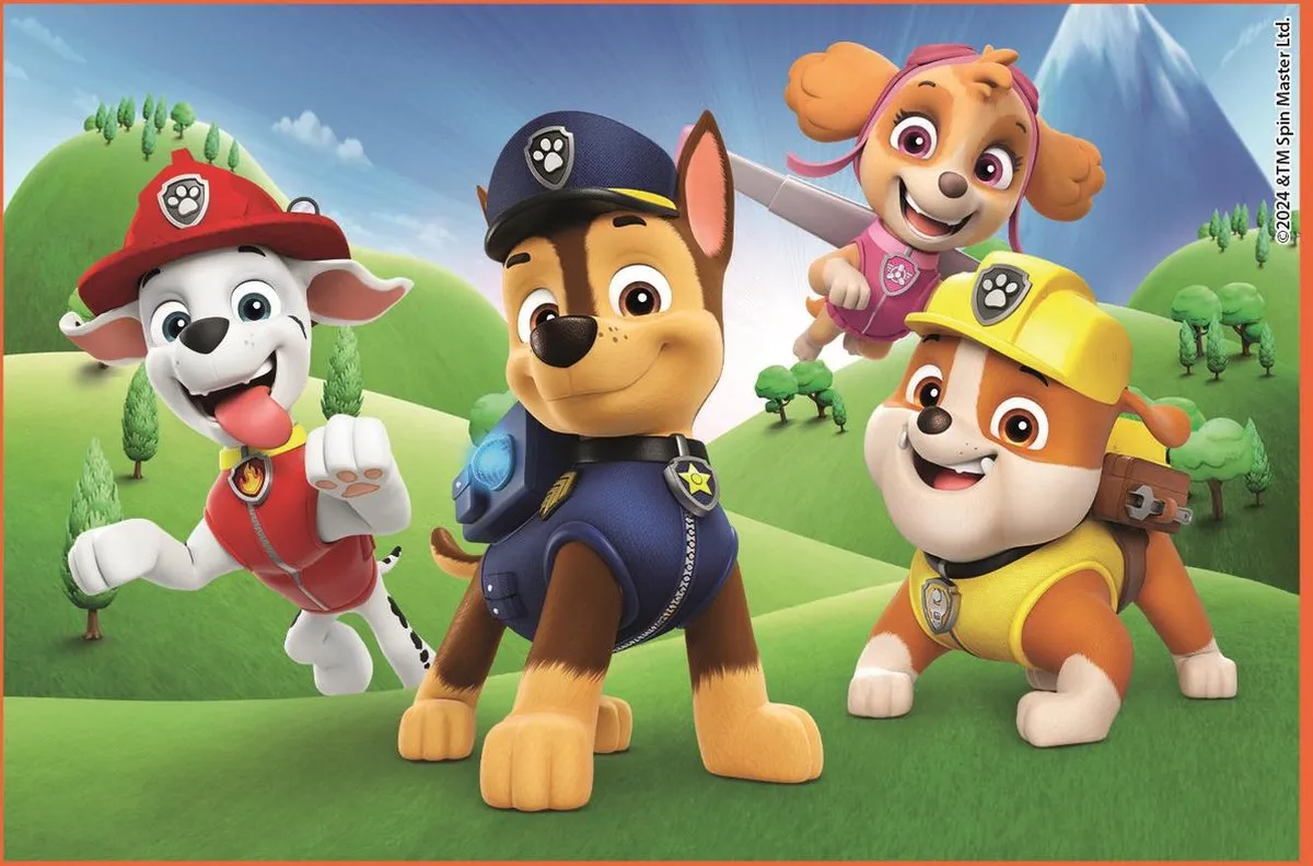 Clementoni Paw Patrol 6-delige Puzzel - 6 Stuks