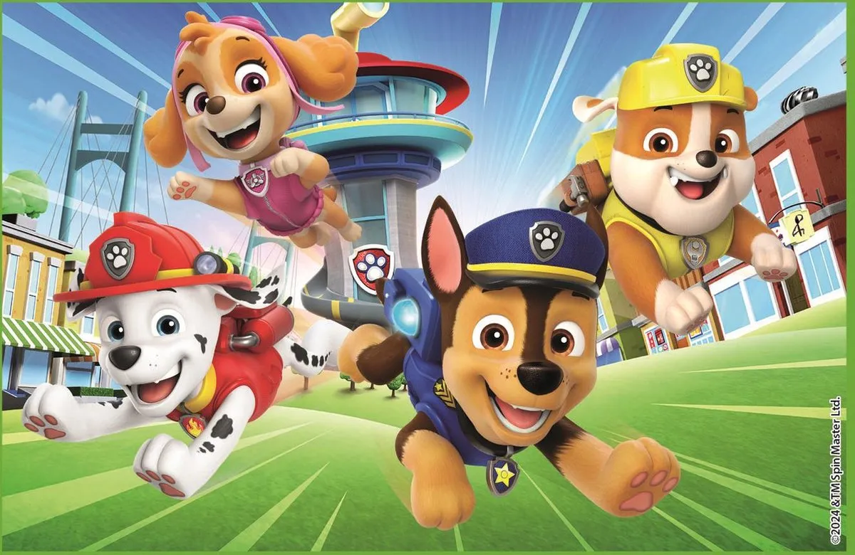 Clementoni Paw Patrol 6-delige Puzzel - 6 Stuks