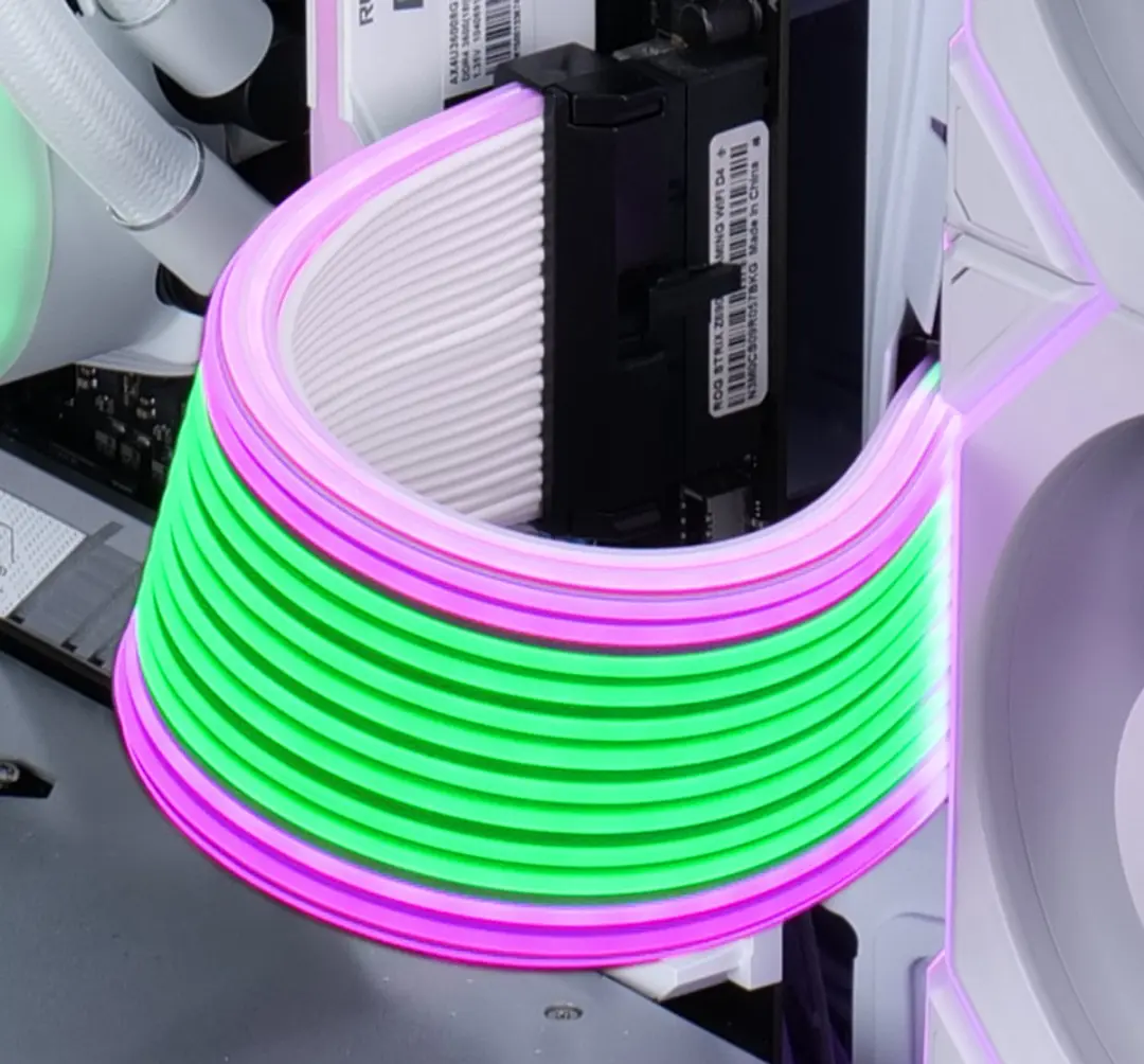 Lian Li Strimer Wireless 24 Pin Verlengsnoer - Transparant