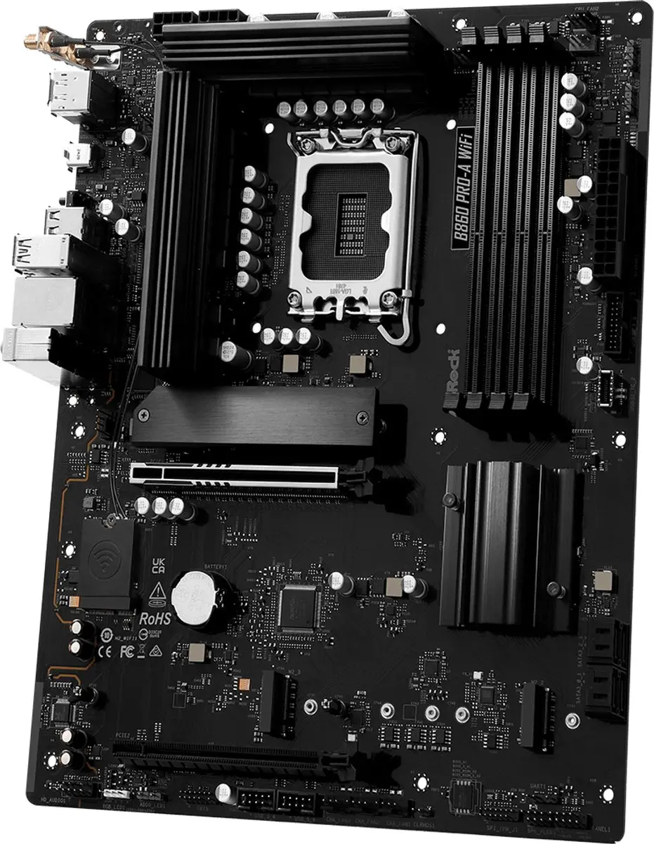 ASRock B860 Pro-A WiFi ATX Moederbord - LGA 1851