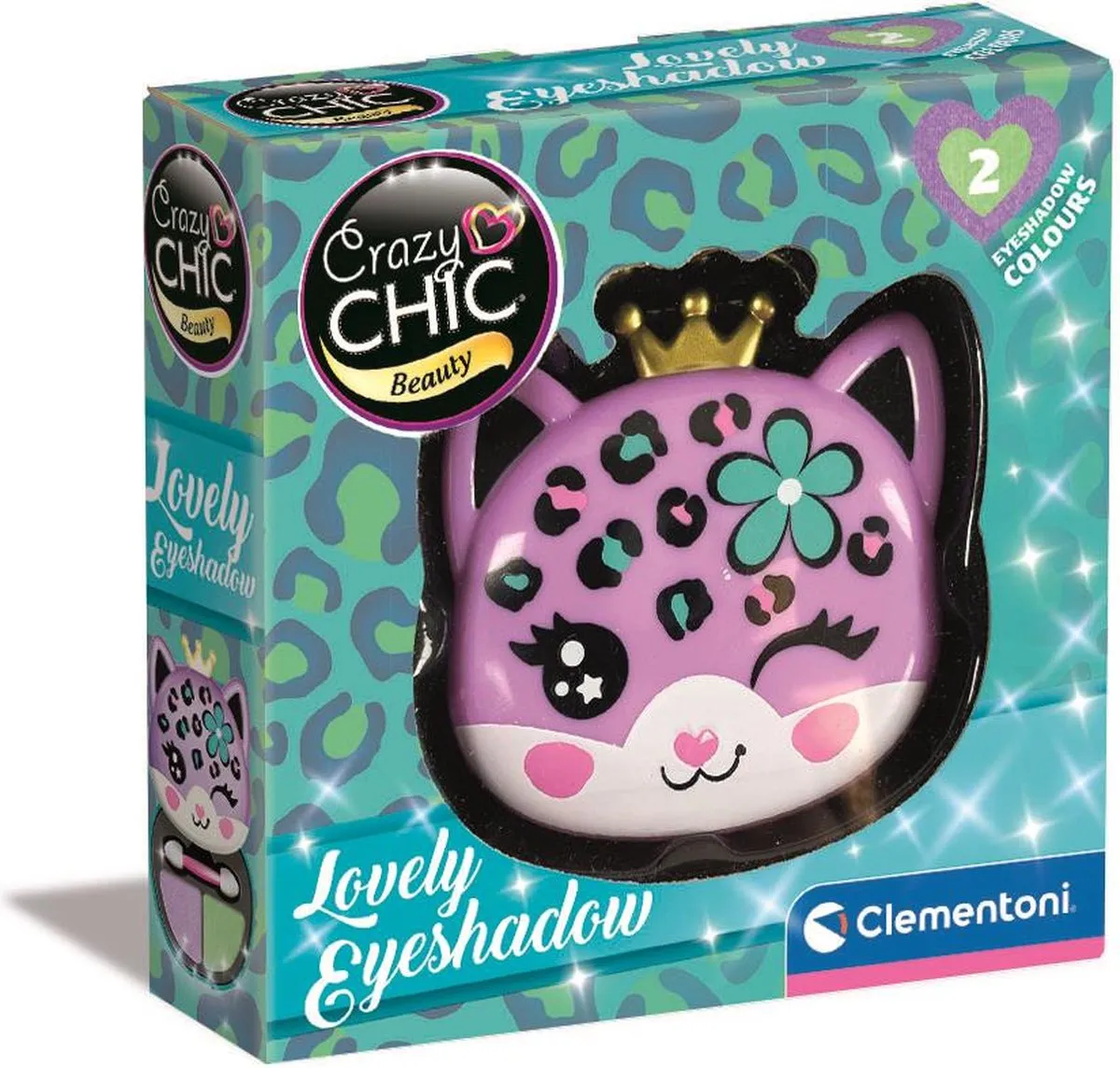 Clementoni Crazy Chic Lovely Oogschaduw Luipaard