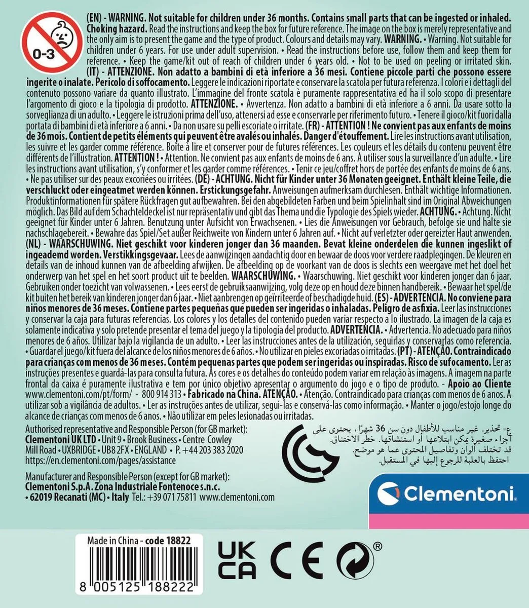Clementoni Crazy Chic Lovely Oogschaduw Luipaard - 1.6g