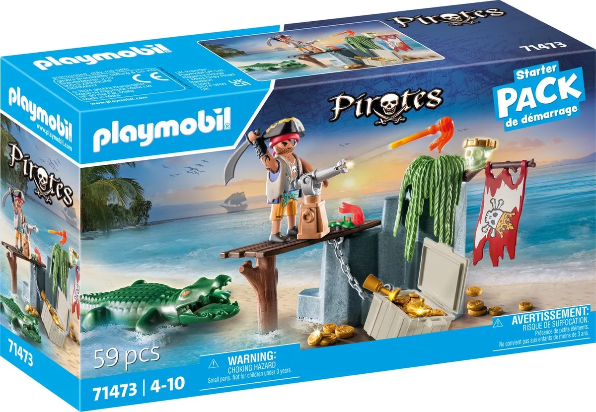 Playmobil Piraat Starter Pack 71473