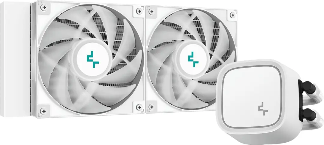 DeepCool LE520 WH Vloeistofkoeler - 120mm - Wit