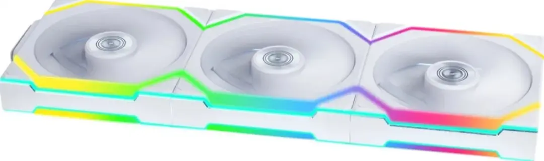 Lian Li UNI FAN SL Wireless Reverse Blade 120mm - 3 Stuks - Wit