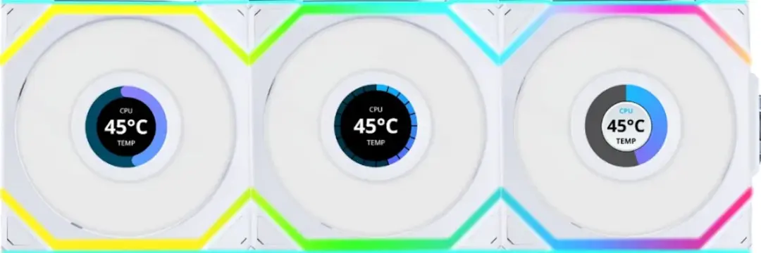 Lian Li UNI FAN SL Wireless LCD Ventilator 120mm