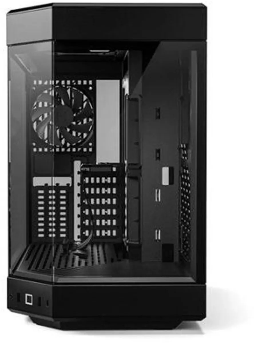 HYTE Y60 ATX Semi-tower Black - 3 Ventilatoren