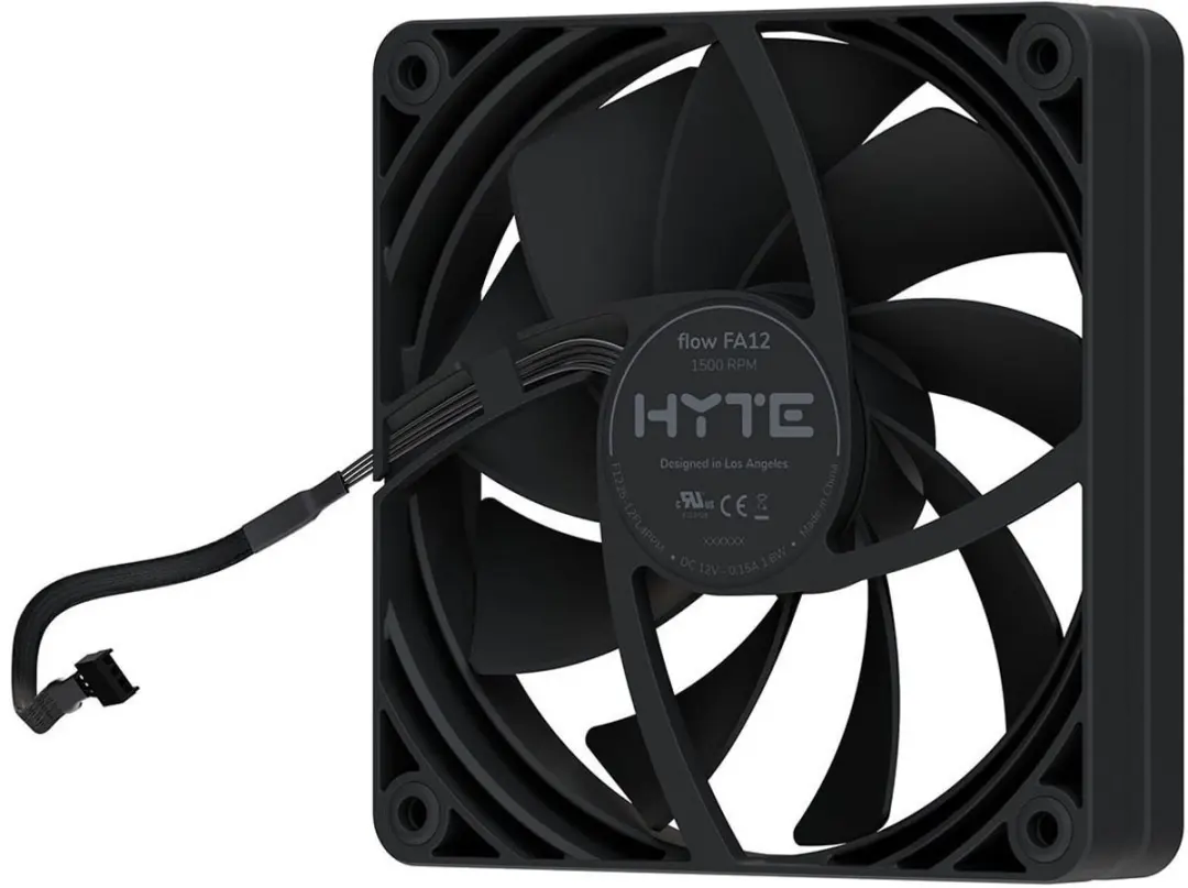 HYTE FA12 Behuizingsventilator - 4 Stuks - 120mm - Zwart