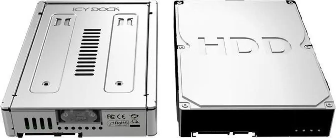 Icy Dock MB982IP-1S-1 2,5" SSD Behuizing - Zilver