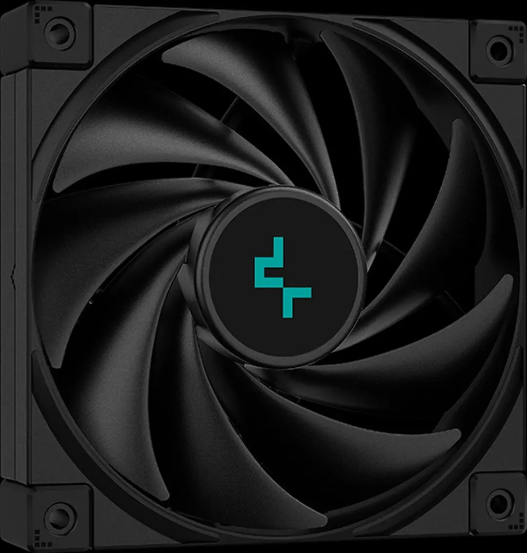 DeepCool AK500 Zero Dark CPU Koeler - 1x 120mm Fan - 240W TDP - Zwart
