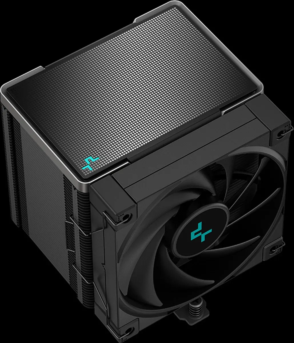DeepCool AK500 Zero Dark CPU Koeler - 1x 120mm Fan - 240W TDP - Zwart