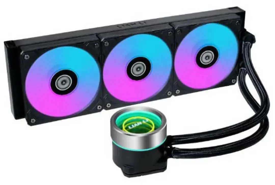 Lian Li Galahad II Trinity Vloeistofkoeling 360mm - 3x ARGB Ventilatoren - Zwart
