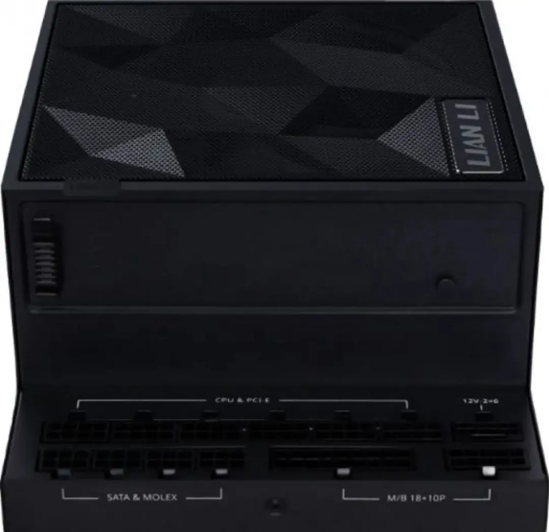 Lian Li Edge Gold 850W Voeding - ATX 3.1 - 80 Plus Gold - Zwart
