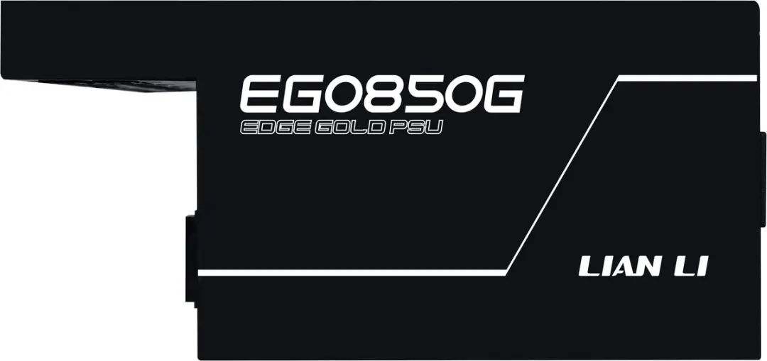 Lian Li Edge Gold 850W Voeding - ATX 3.1 - 80 Plus Gold - Zwart