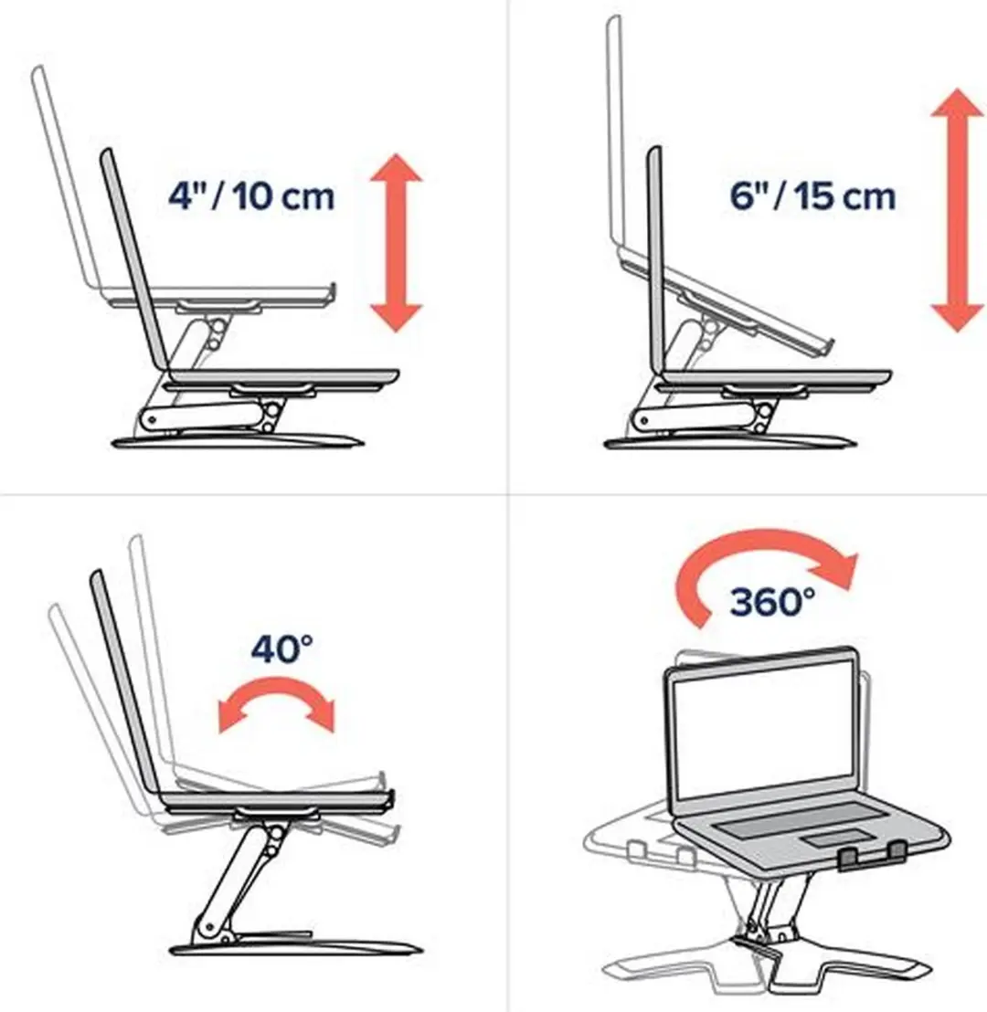Ergotron 33-334-085 Notebook Lift Stand - Zwart