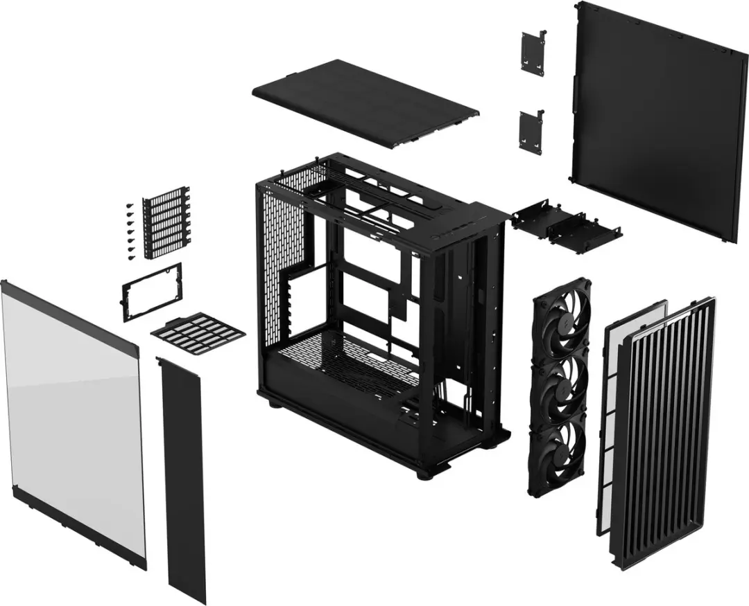 Fractal Design North XL Midi Tower - Zwart