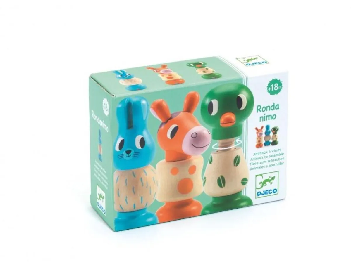 Djeco Baby Kleuren Rondanimo - Multicolor - afbeelding 2 van 4