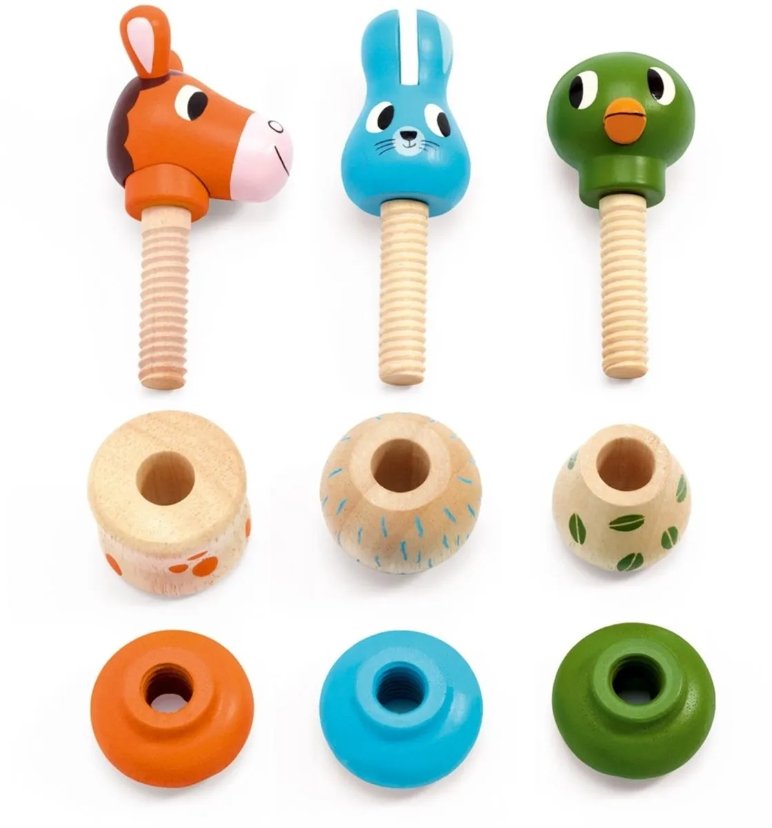 Djeco Baby Kleuren Rondanimo - Multicolor - afbeelding 3 van 4