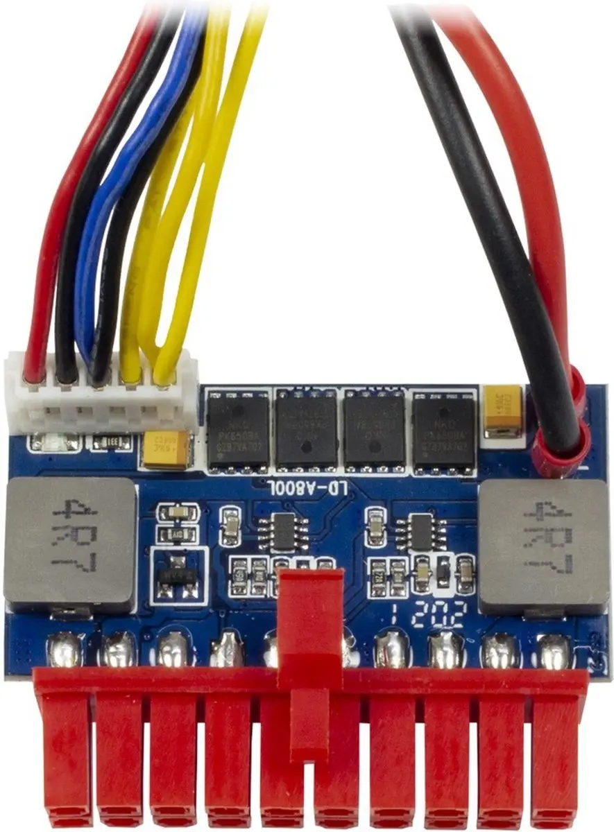 Intertech 88882193 Voedingskabel - Zwart