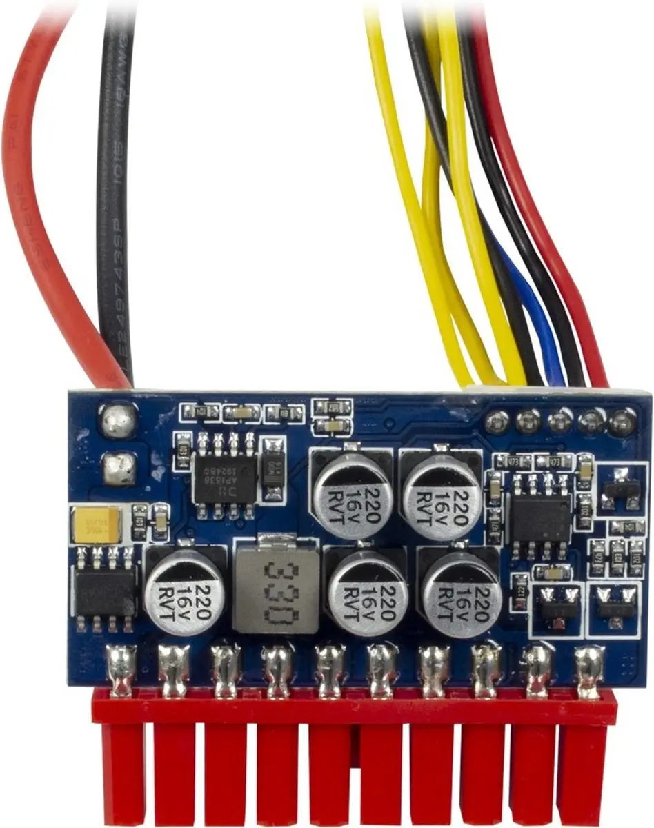 Intertech 88882193 Voedingskabel - Zwart