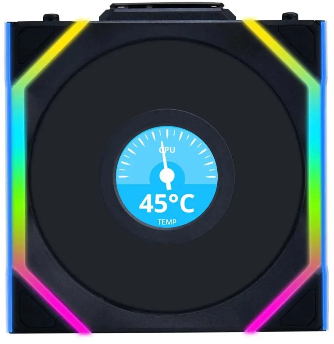 Lian Li UNI FAN SL Wireless LCD Reverse Blade 120mm