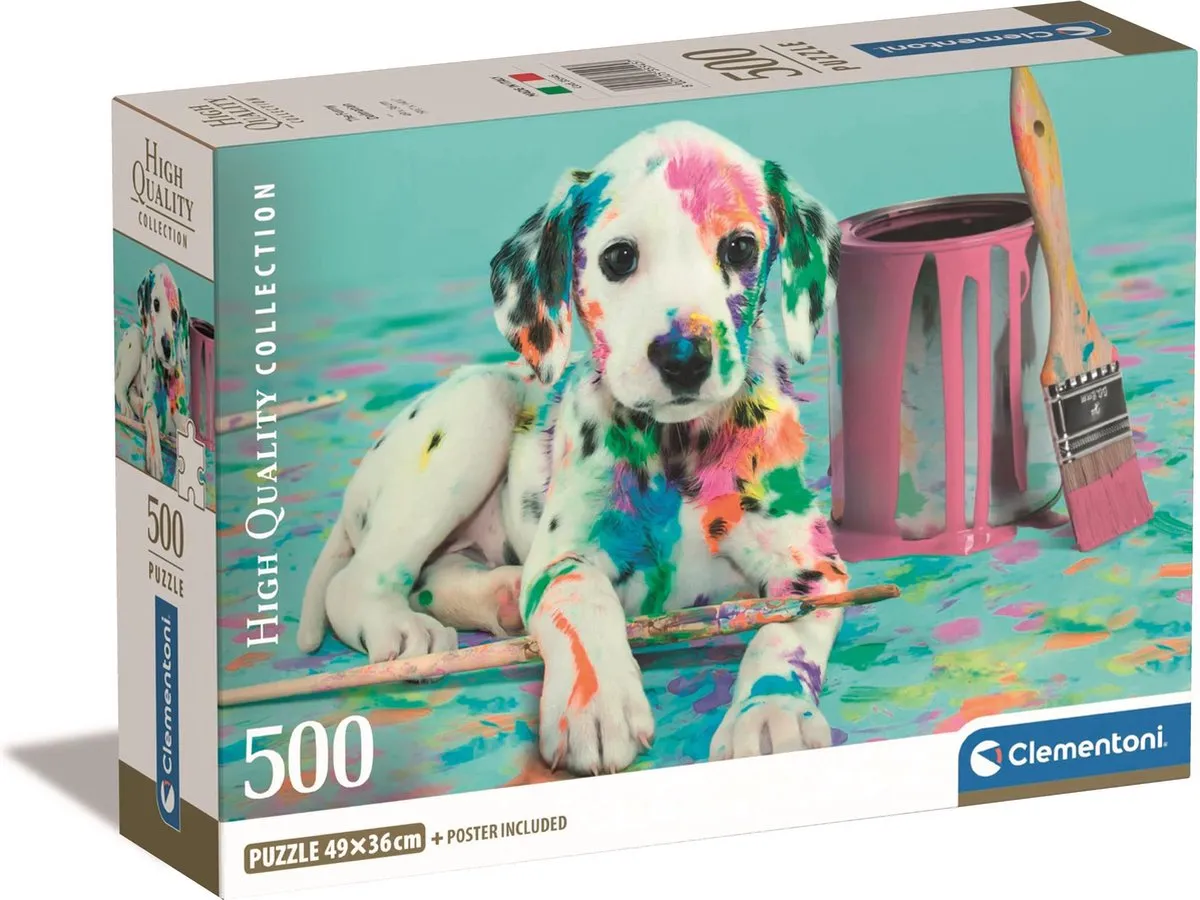 Clementoni De Grappige Dalmatiër Puzzel 500 Stuks