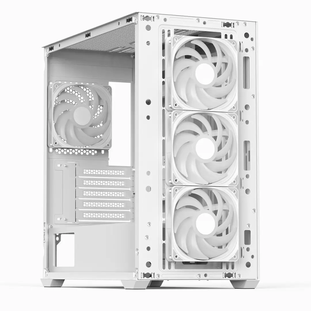 Aerocool D301A Mini Tower PC - Wit Hout