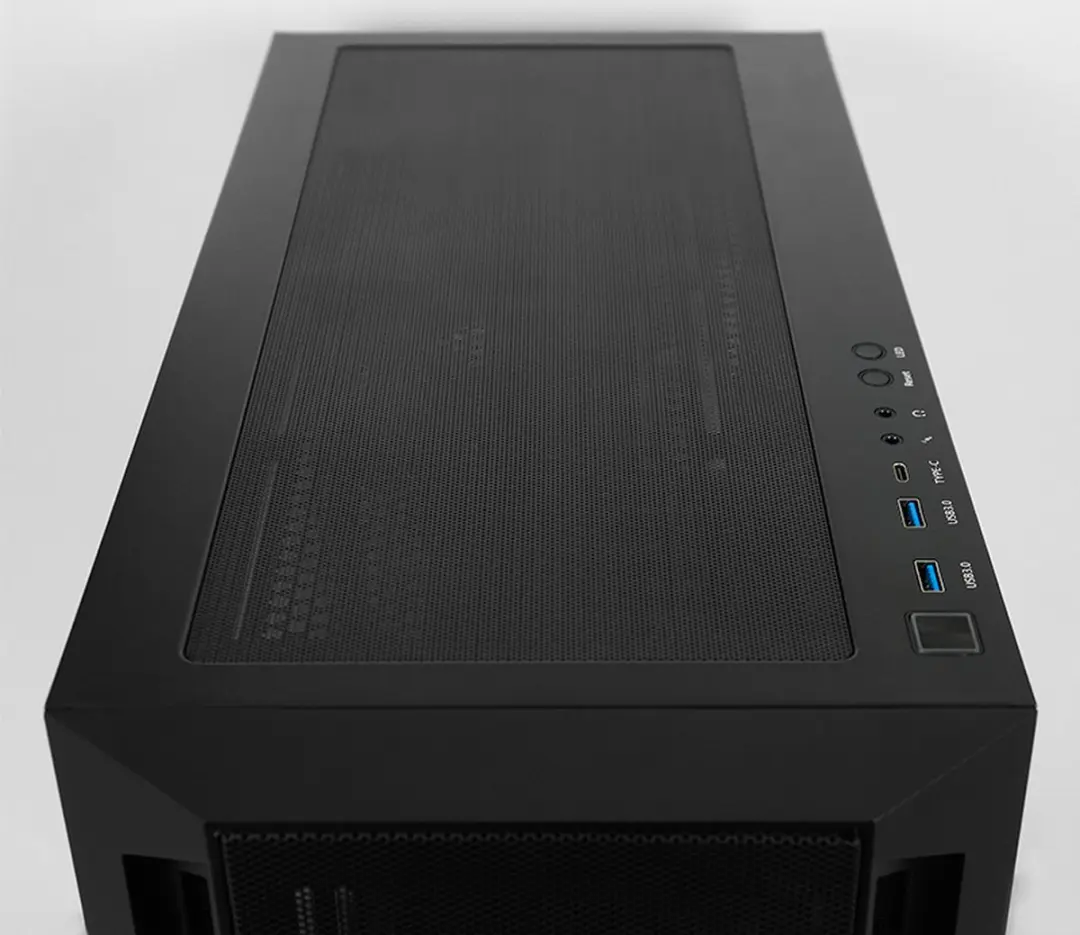 Towermodel Apex Air E-ATX - Zwart