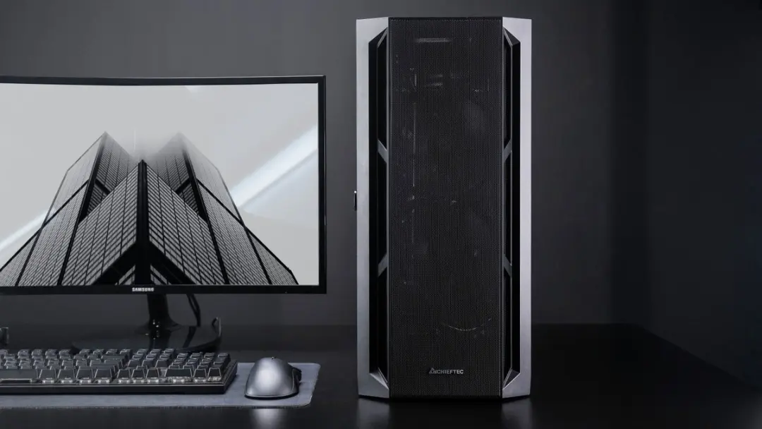 Towermodel Apex Air E-ATX - Zwart