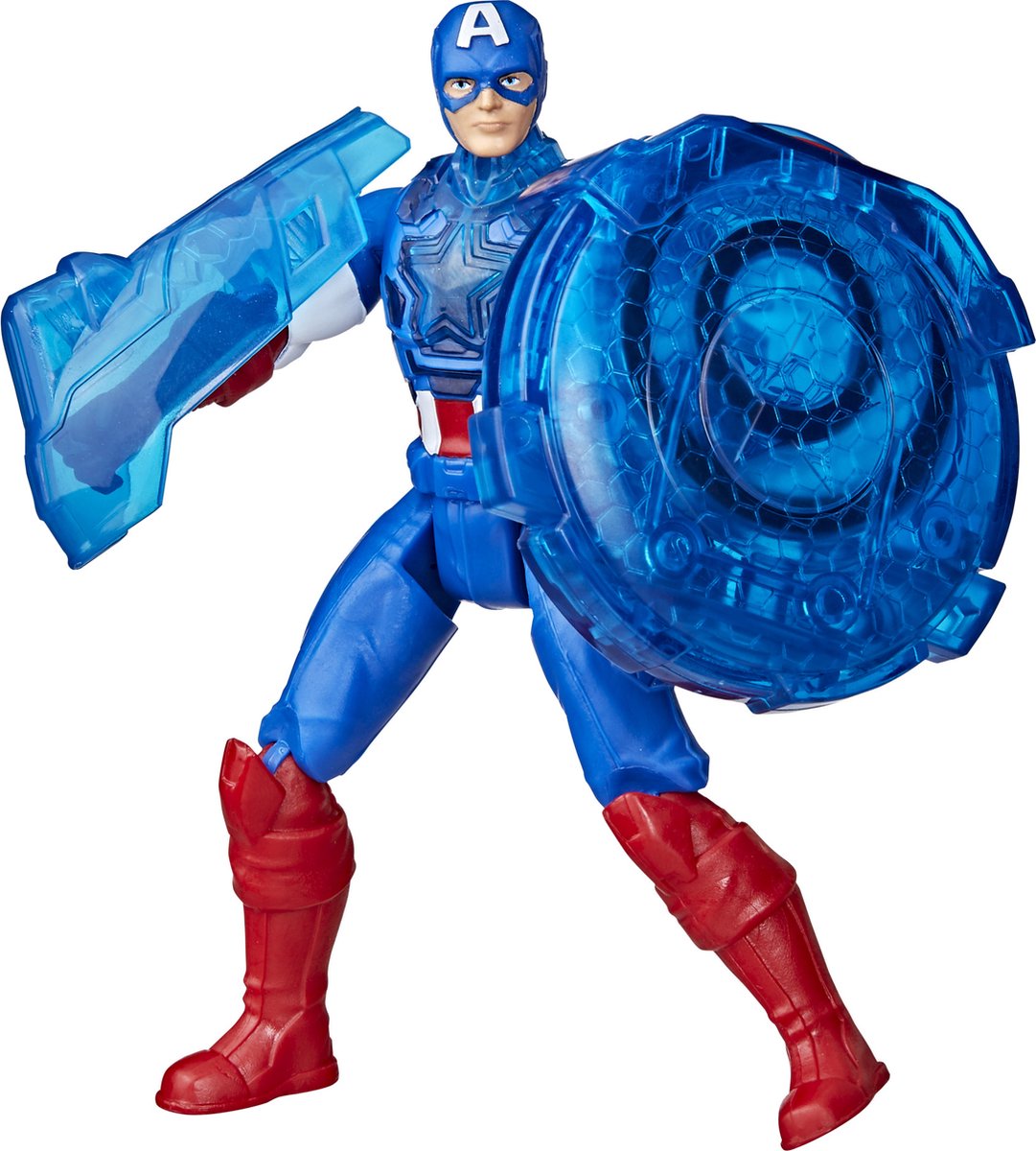 Hasbro Avengers actiefiguur Captain America Shield-Shot Cycle motorfiets speelgoed.