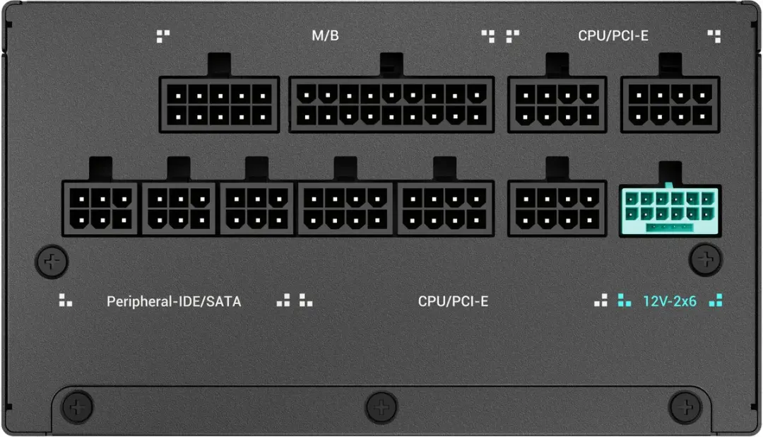 DeepCool R-PNA00M-FC0B-JGEU Voeding 1000W - Zwart