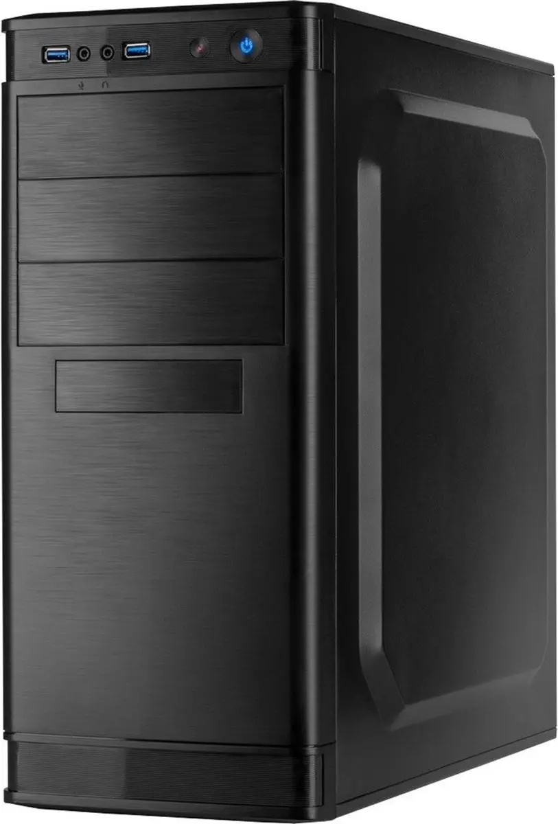 Inter-Tech IT-5905 Midi Tower Case - Zwart