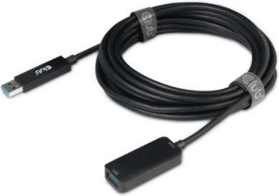 Club 3D USB-A Verlengkabel 10Gbps 5m - Zwart - afbeelding 6 van 6