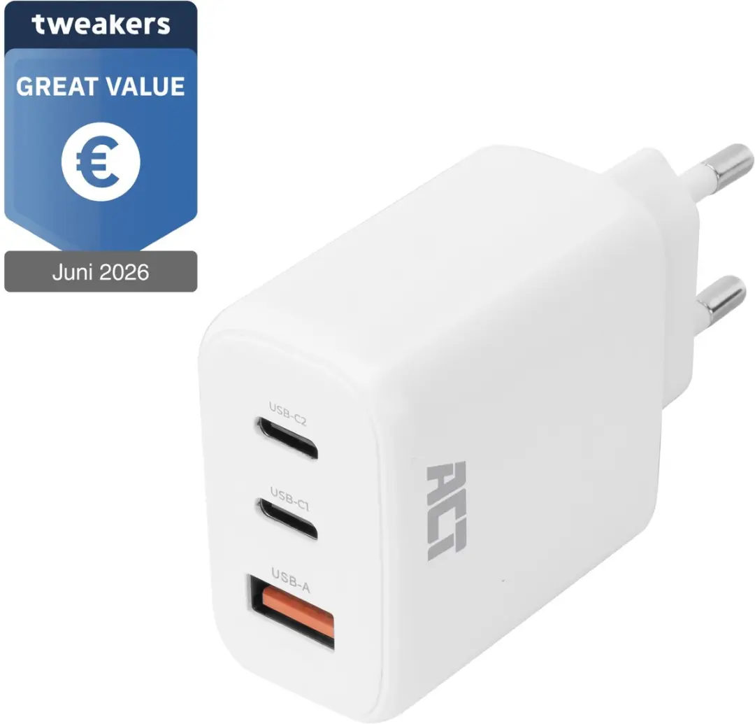 ACT AC2170 USB-C/USB-A Lader 65W
