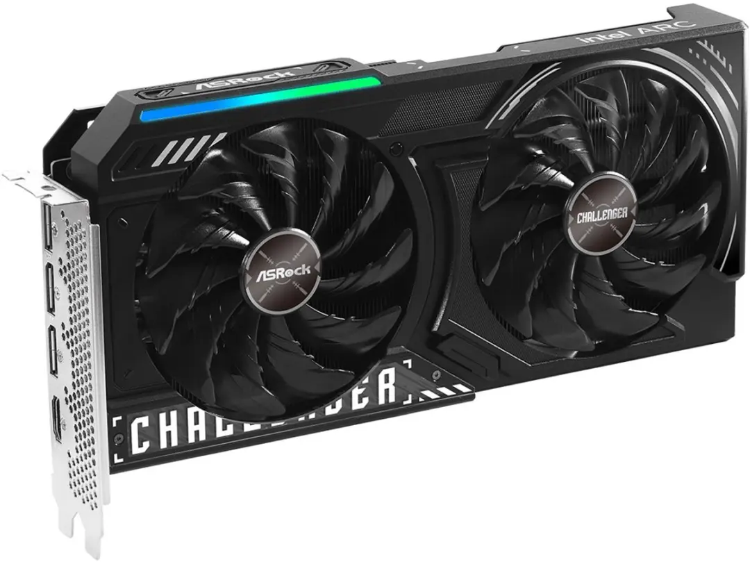ASRock Intel Arc B580 Challenger 12GB OC - Zwart