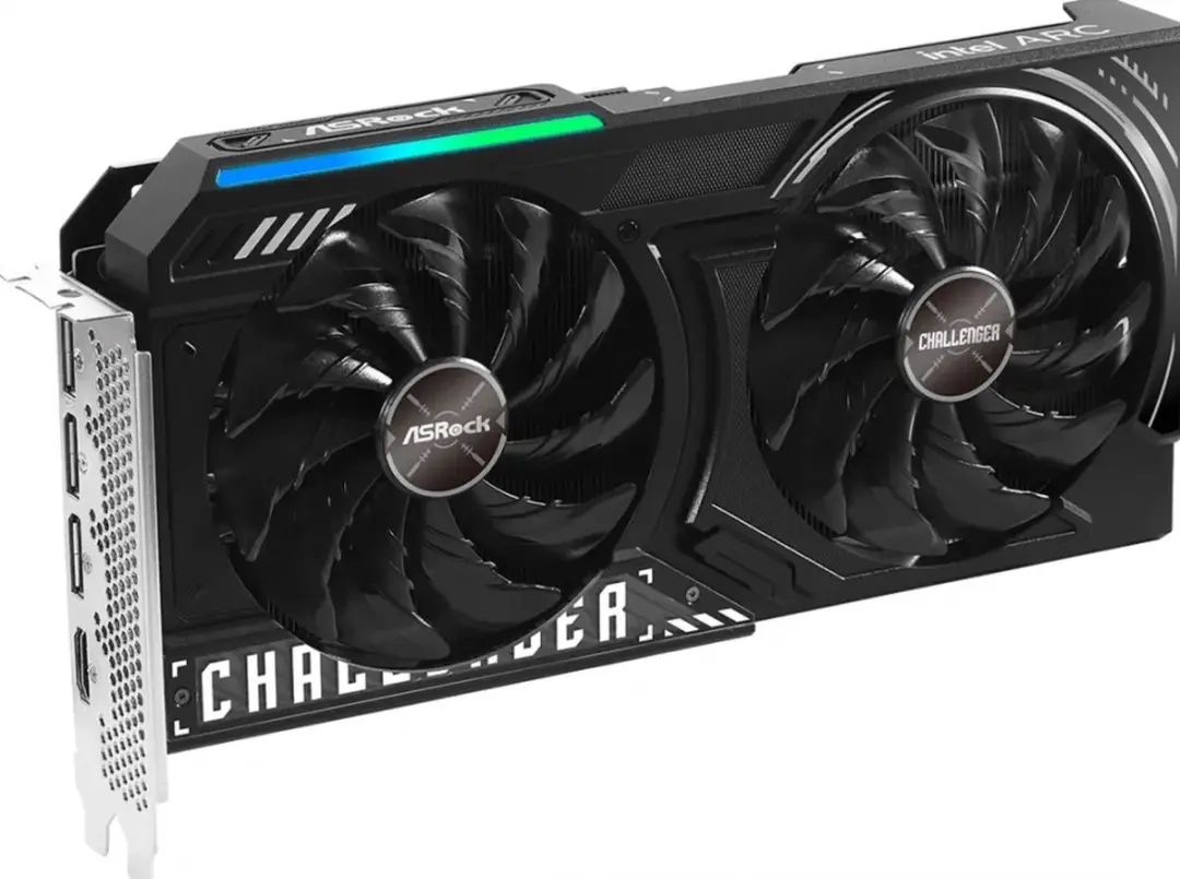 ASRock Intel Arc B580 Challenger 12GB OC - Zwart - afbeelding 6 van 6