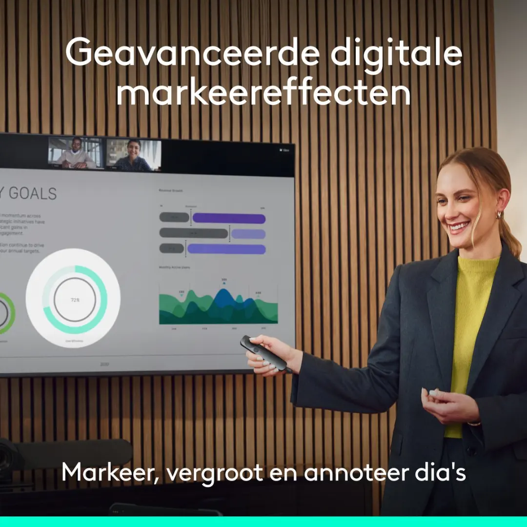Logitech Spotlight 2 Draadloze Presentatieklikker 910-007672 - Zwart