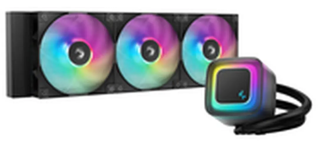 DeepCool LE360 V2 AIO Waterkoeling 360mm - RGB Zwart