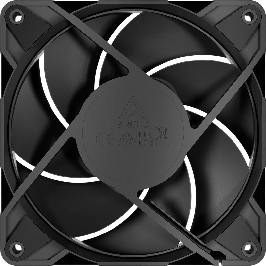 Arctic P12 Pro PST ACFAN00307A 5x Ventilatoren 120mm - Zwart