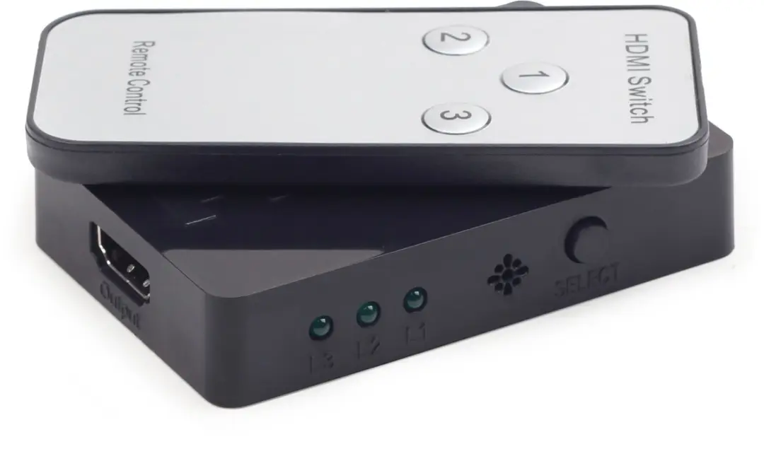 Cablexpert DSW-HDMI-34 HDMI Switch 3 Poorten - Zwart