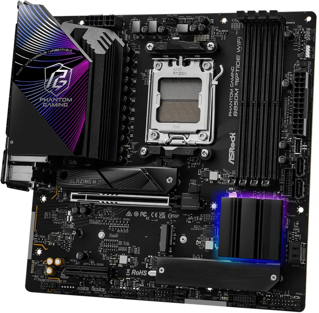 ASRock Phantom Gaming B850M Riptide WiFi AM5 - microATX