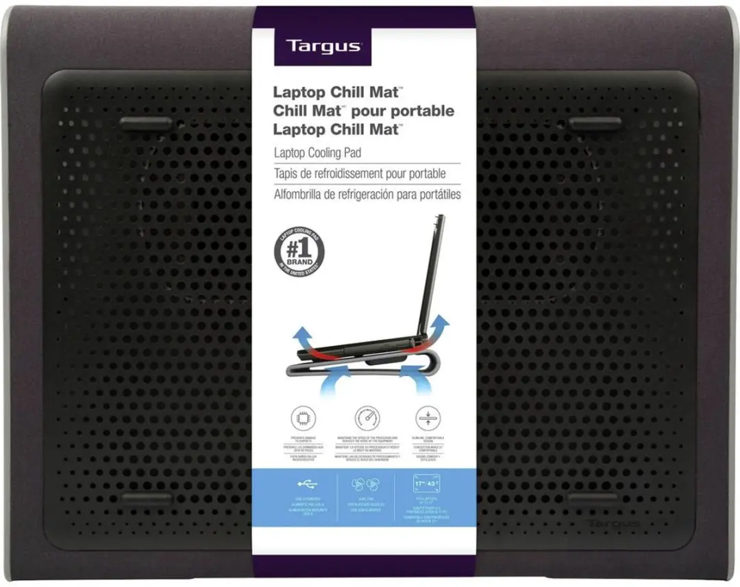 Targus AWE55GL Lap Chill Mat Cooler - 15-17" Laptop