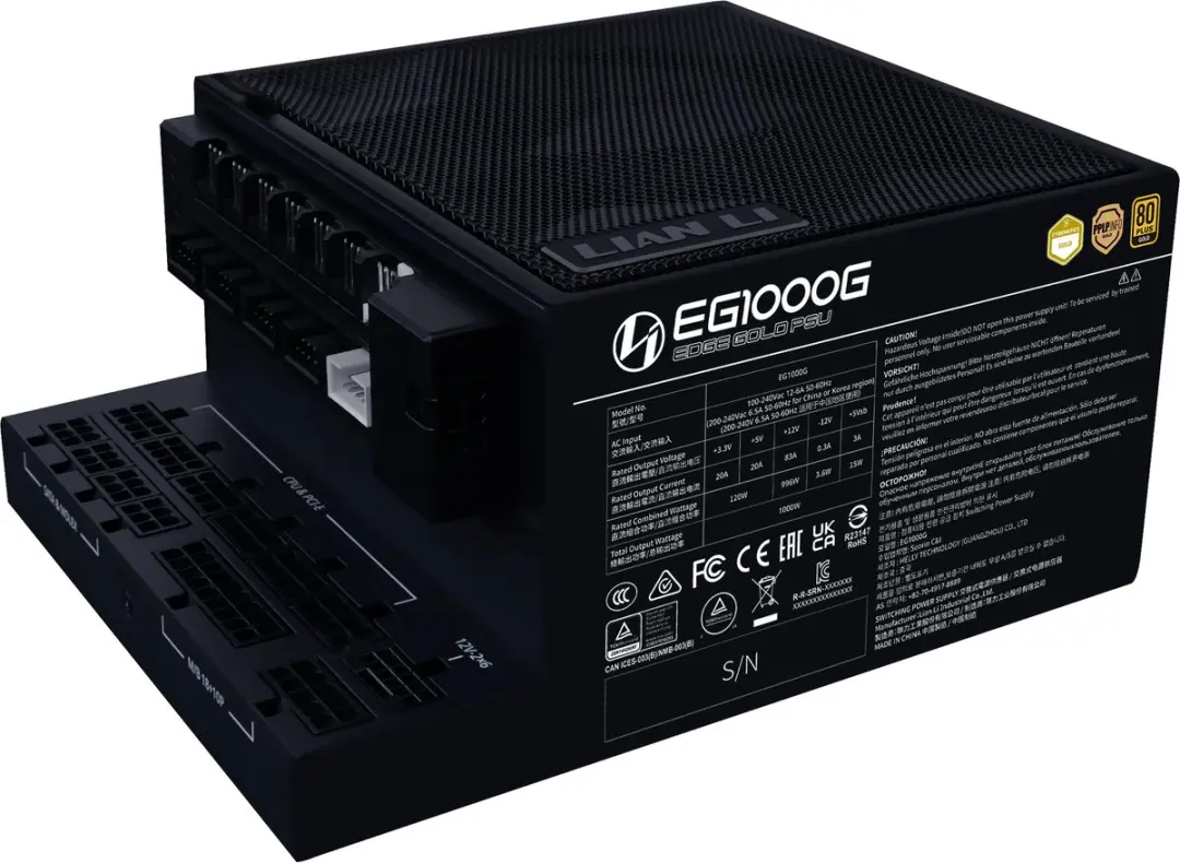 Lian Li Edge Gold 1000W Voeding