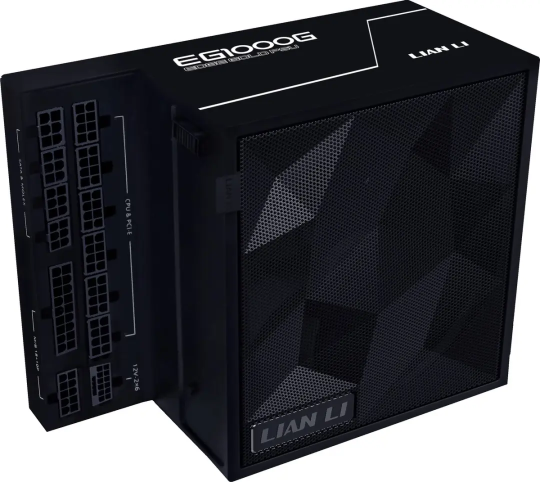 Lian Li Edge Gold 1000W Voeding - 1000W - Modulair - Zwart