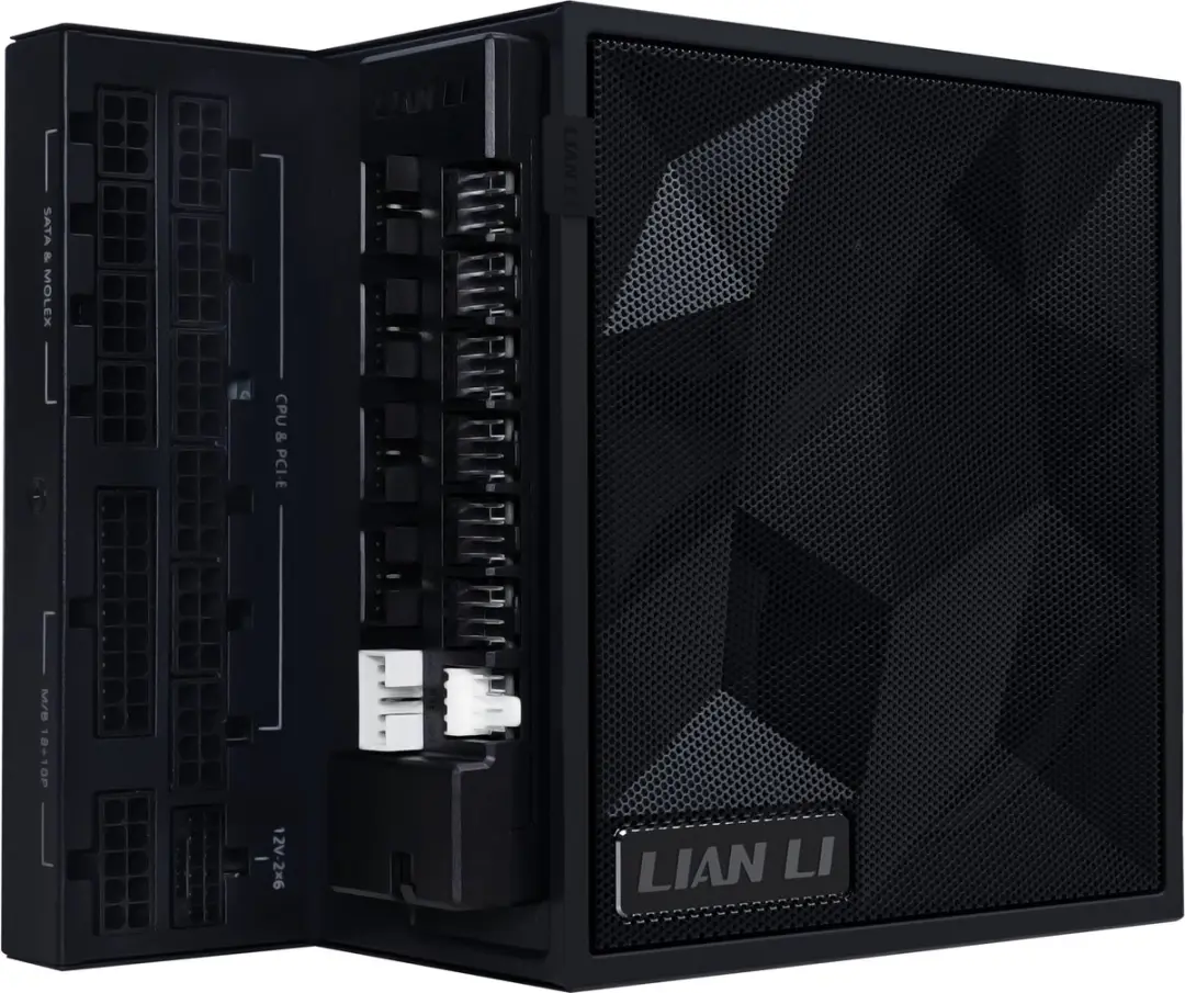 Lian Li Edge Gold 1000W Voeding - 1000W - Modulair - Zwart